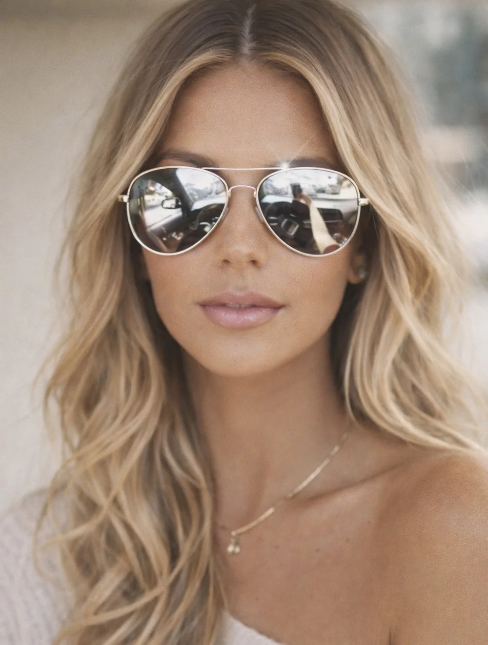 Premium Silver Flash Mirrored Pilot Aviator Sunglasses Unisex